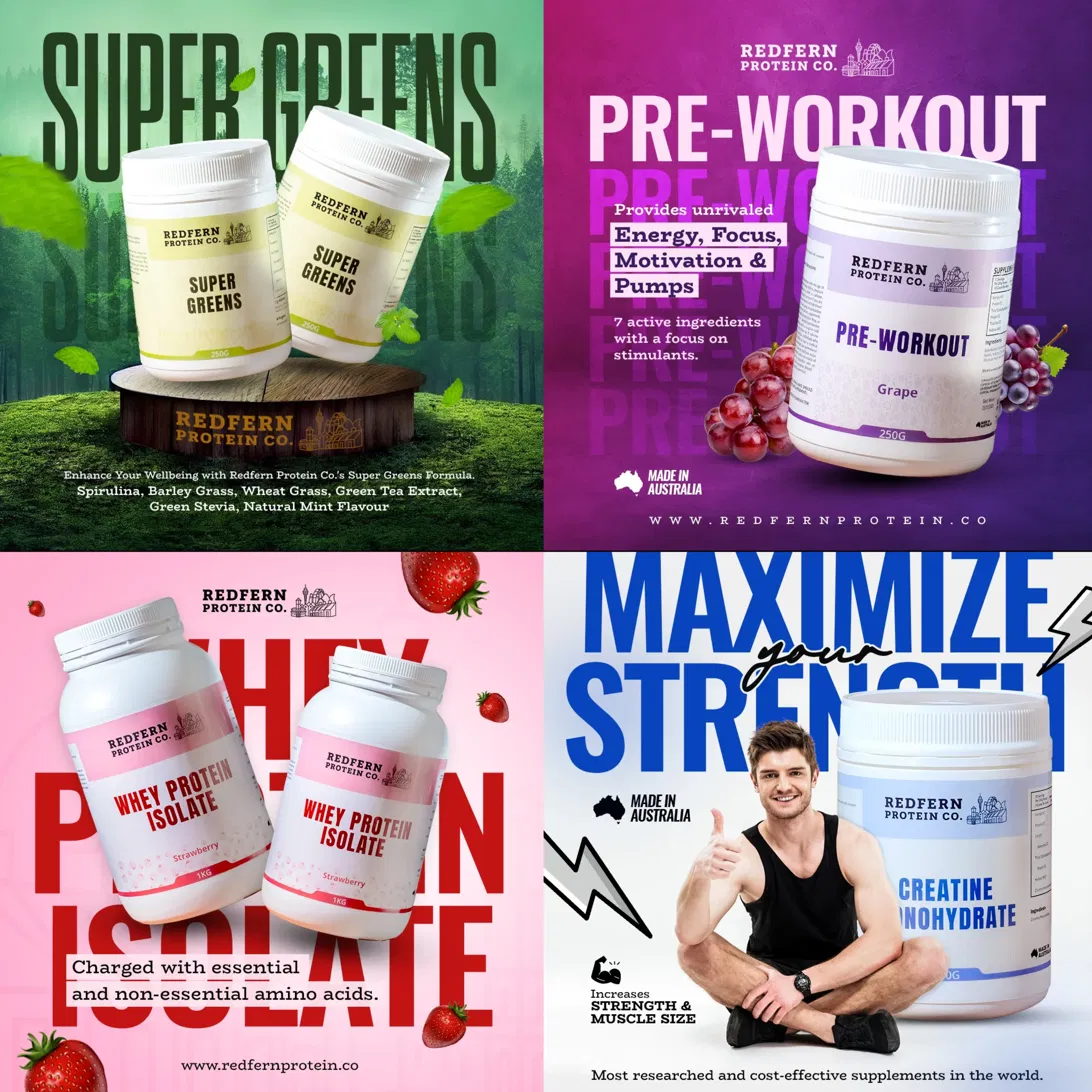 Protein product advertising
